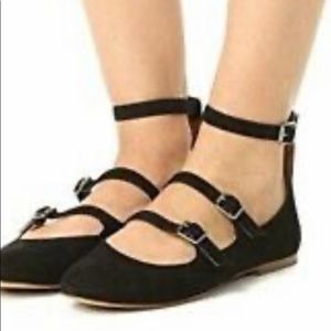 Madewell Elsa triple strap flaps